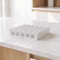 LidLoft 5-Slot Under-Shelf Lid Organizer